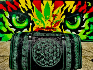 HAND-CRAFTED 2-PIECE "FLOWER OF LIFE" TRAVEL SET
