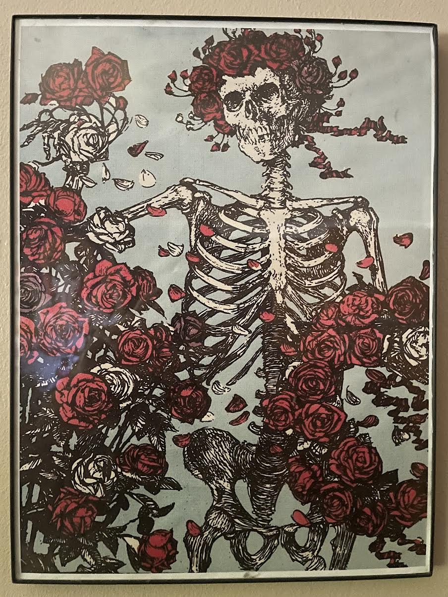 Grateful Dead Blooming Skeletons