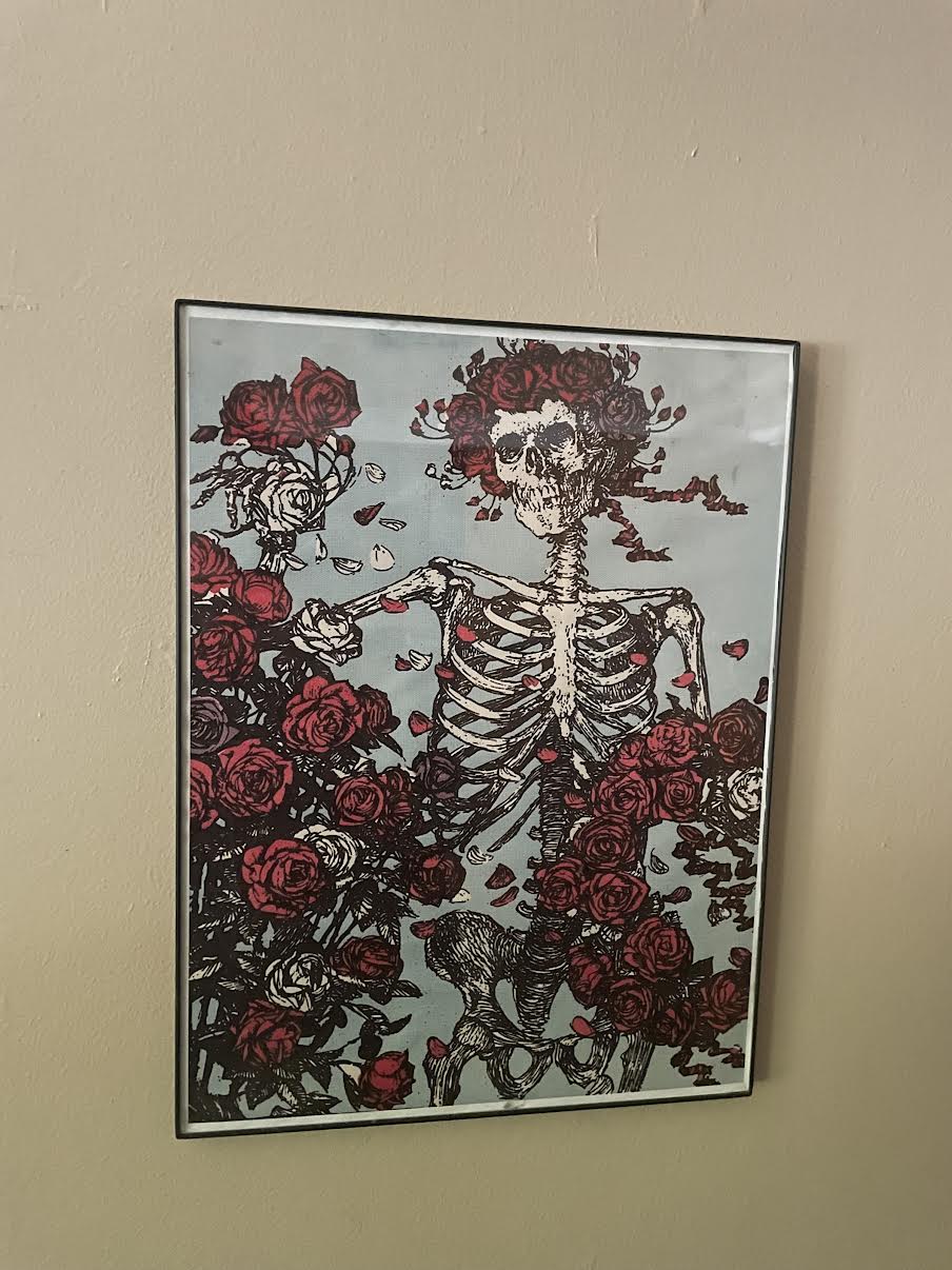 Grateful Dead Blooming Skeletons