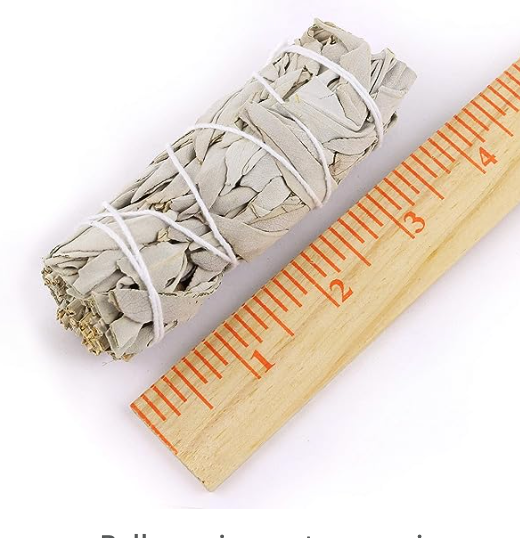 4" White Sage Smudge Stick - 10 PACK