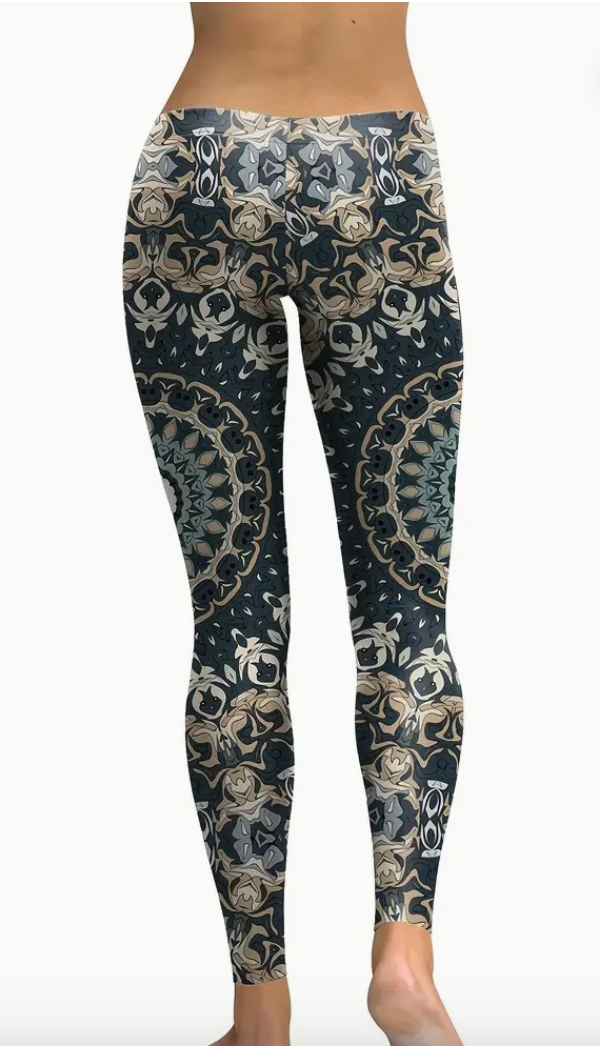 Mandala Graphic Yoga Leggings