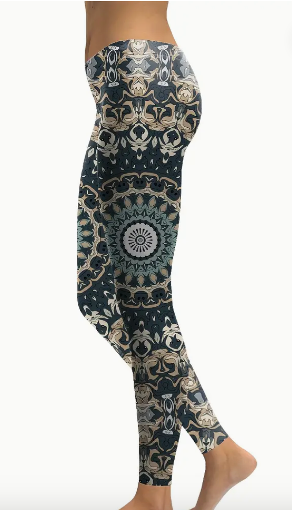 Mandala Graphic Yoga Leggings