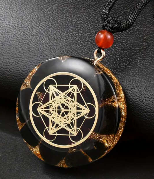 Metatrons Cube Orgone Pendant