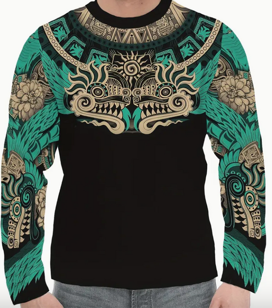 LONG SLEEVE AZTEC TRIBAL