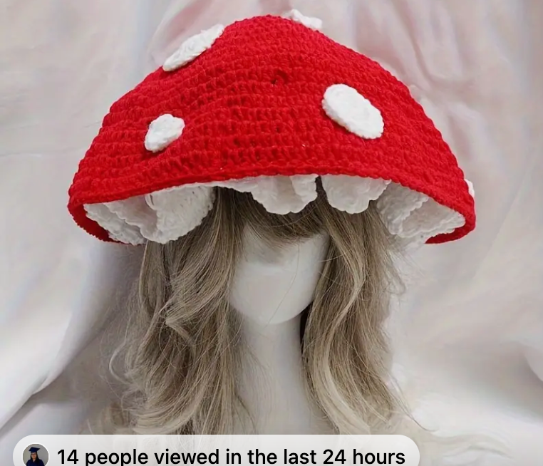 Mushroom Alien Shirt + Mushroom Hat