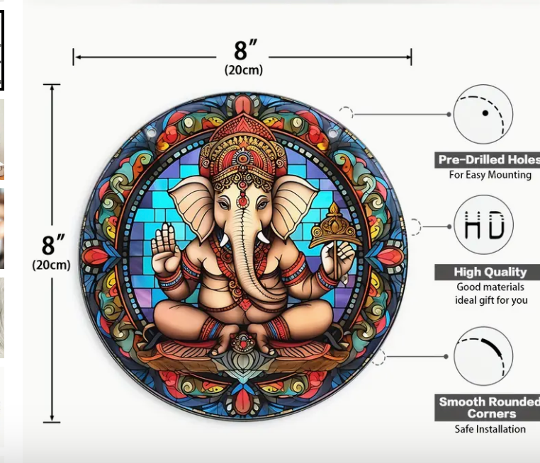 Ganesh Suncatcher