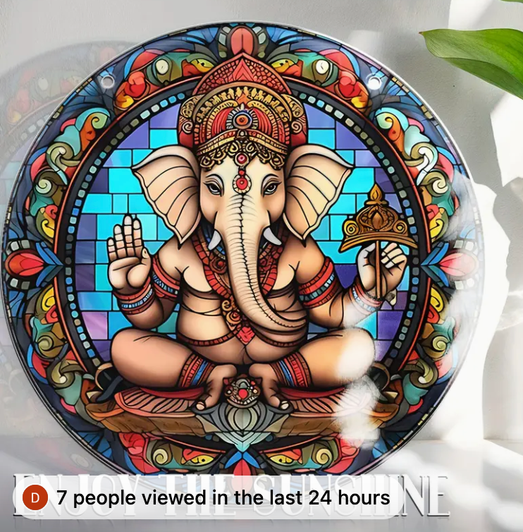 Ganesh Suncatcher